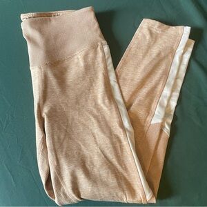 Victoria’s Secret VS Pink High Waist Cozy Tan Leggings With Pockets, Medium